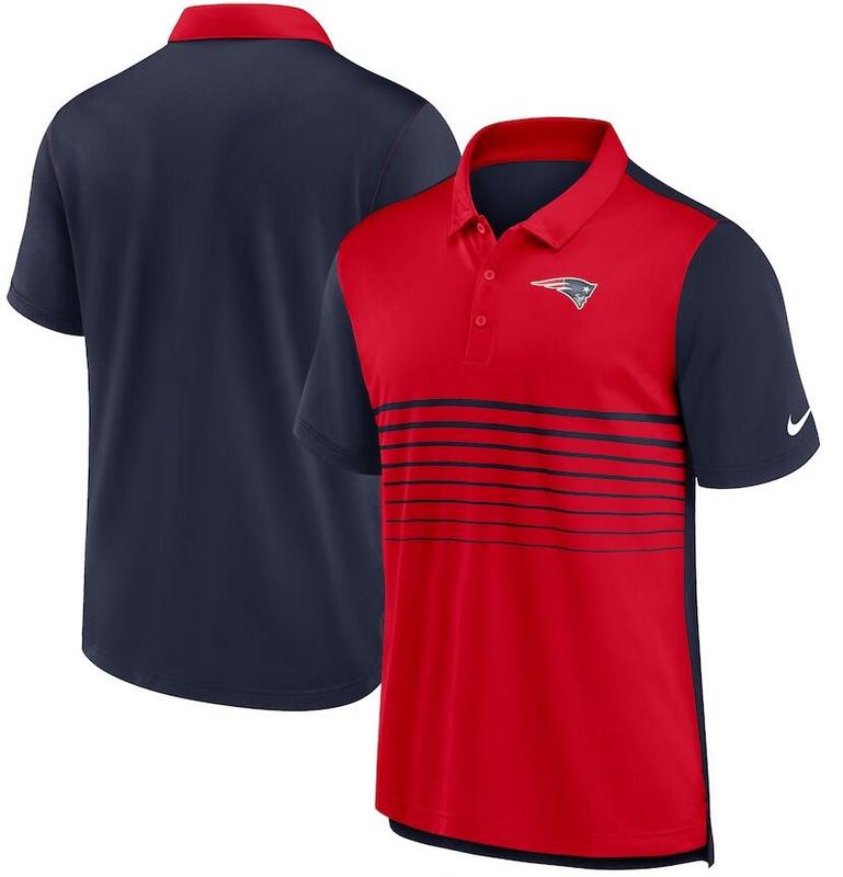 Jersey Polo Nike New England Patriots - Red/Blue