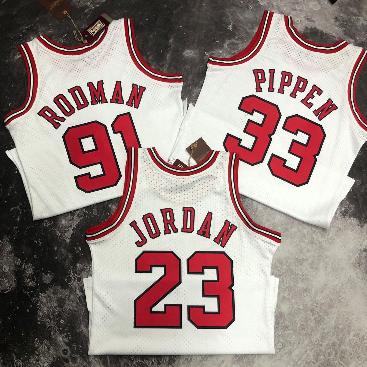 Jersey Swingman Chicago Bulls Mitchell & Ness Hardwood Classics 1997/98 White