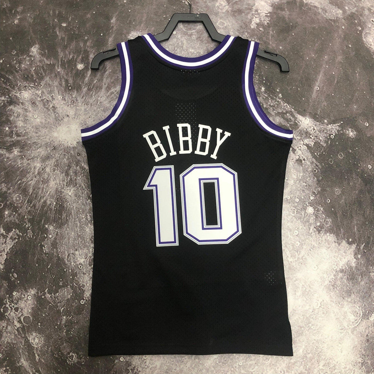 Jersey Swingman Sacramento Kings Mitchell & Ness Hardwood Classics 2001/02 Black