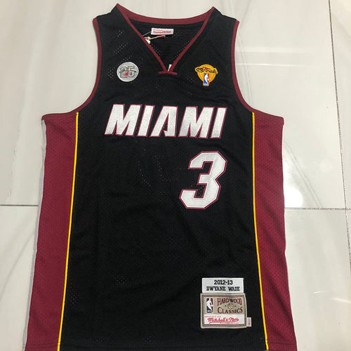 Jersey Authentic Miami Heat Dwyane Wade Finals 2012/13