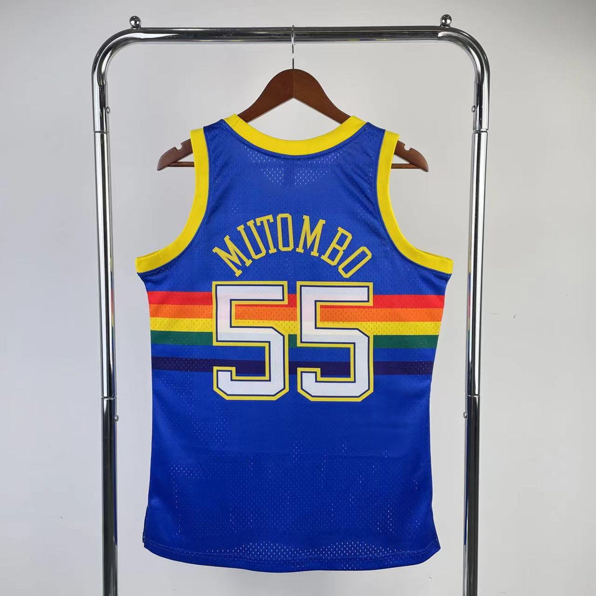 Jersey Swingman Denver Nuggets Mitchell & Ness Hardwood Classics 1991/92 Blue