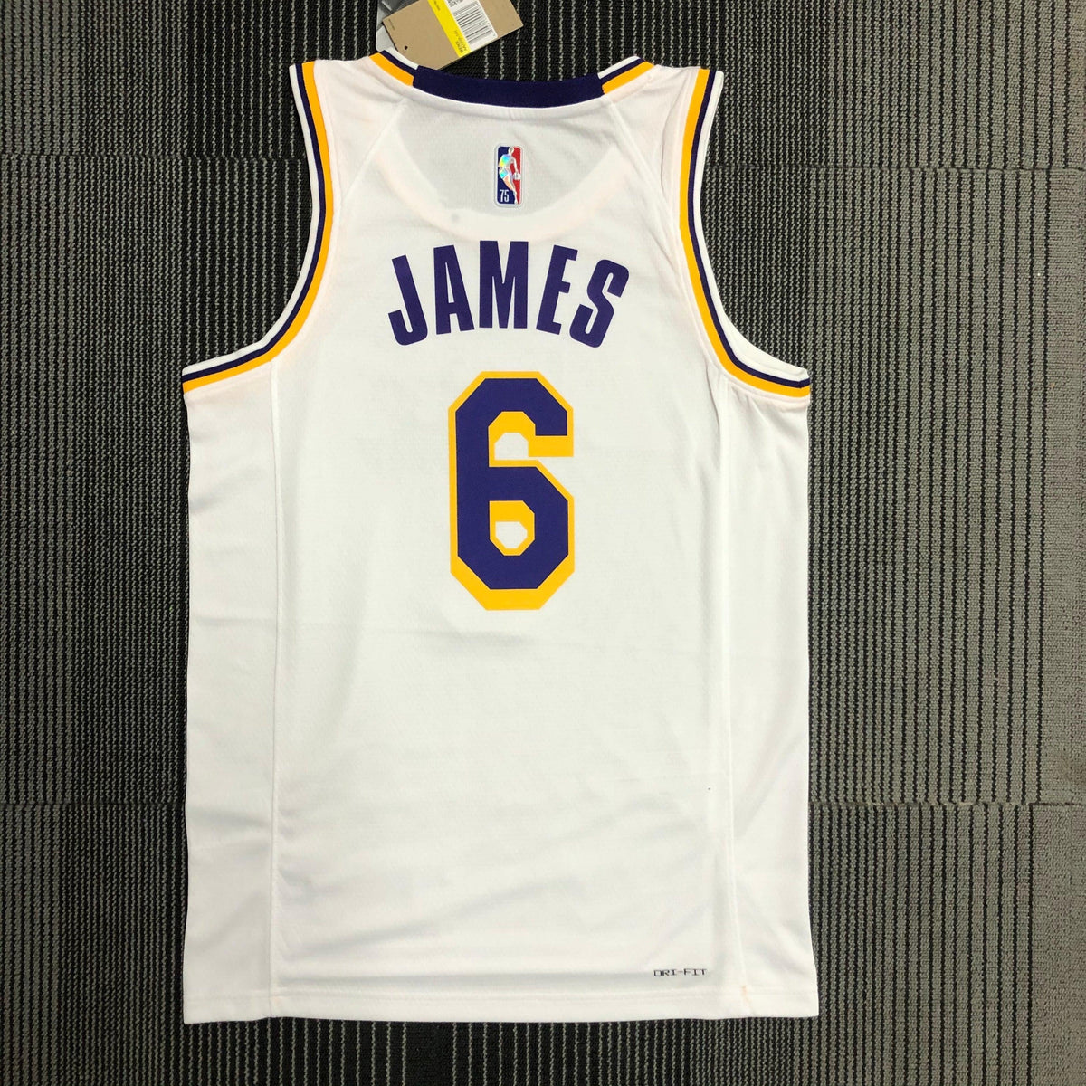 Jersey Los Angeles Lakers Association Edition Diamond 75th