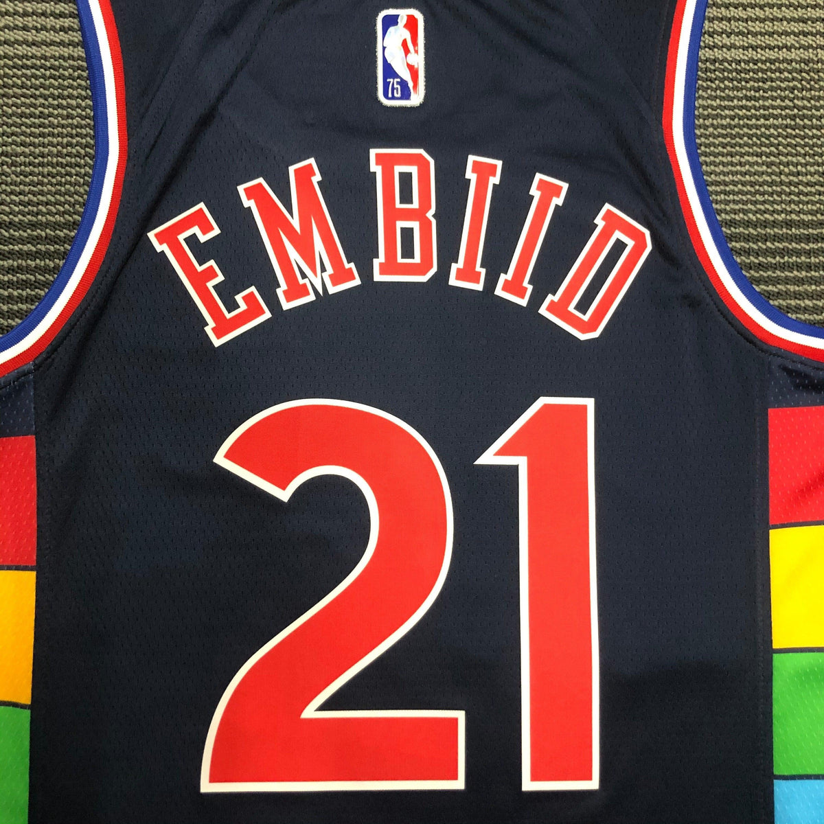 Jersey Philadelphia 76ers City Edition Diamond 75th
