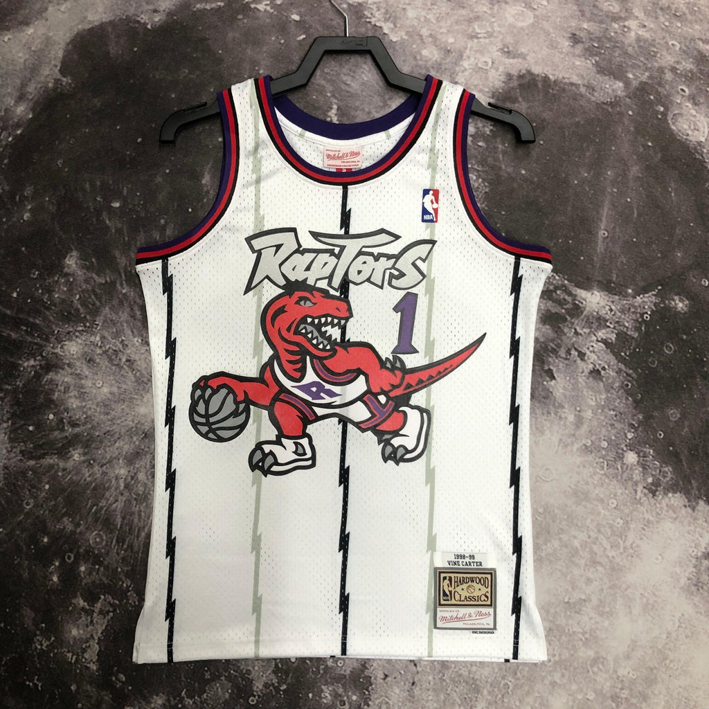 Jersey Swingman Toronto Raptors Mitchell & Ness Hardwood Classics 1998/99 White