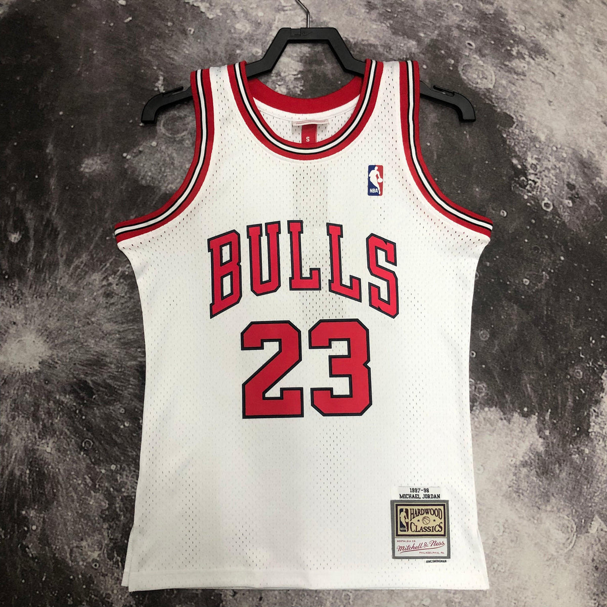 Jersey Swingman Chicago Bulls Mitchell & Ness Hardwood Classics 1997/98 White