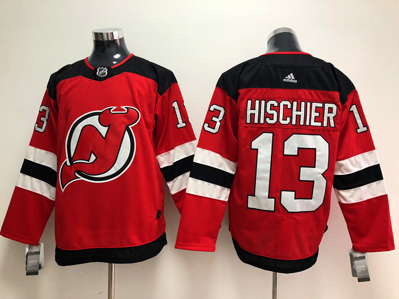 NHL New Jersey Devils Jersey Red