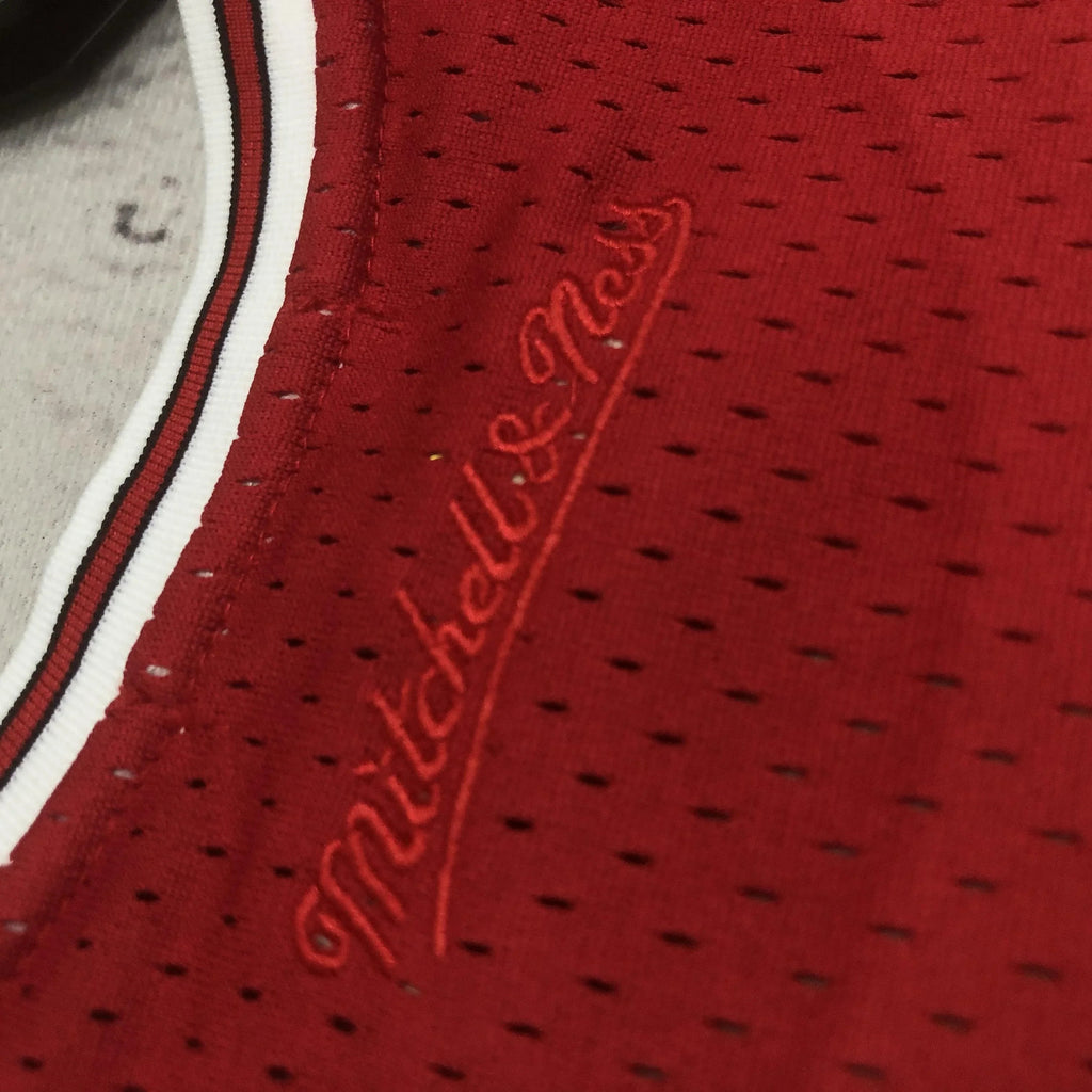 Jersey Cropped Rodman Chicago Bulls Mitchell & Ness Hardwood Classics