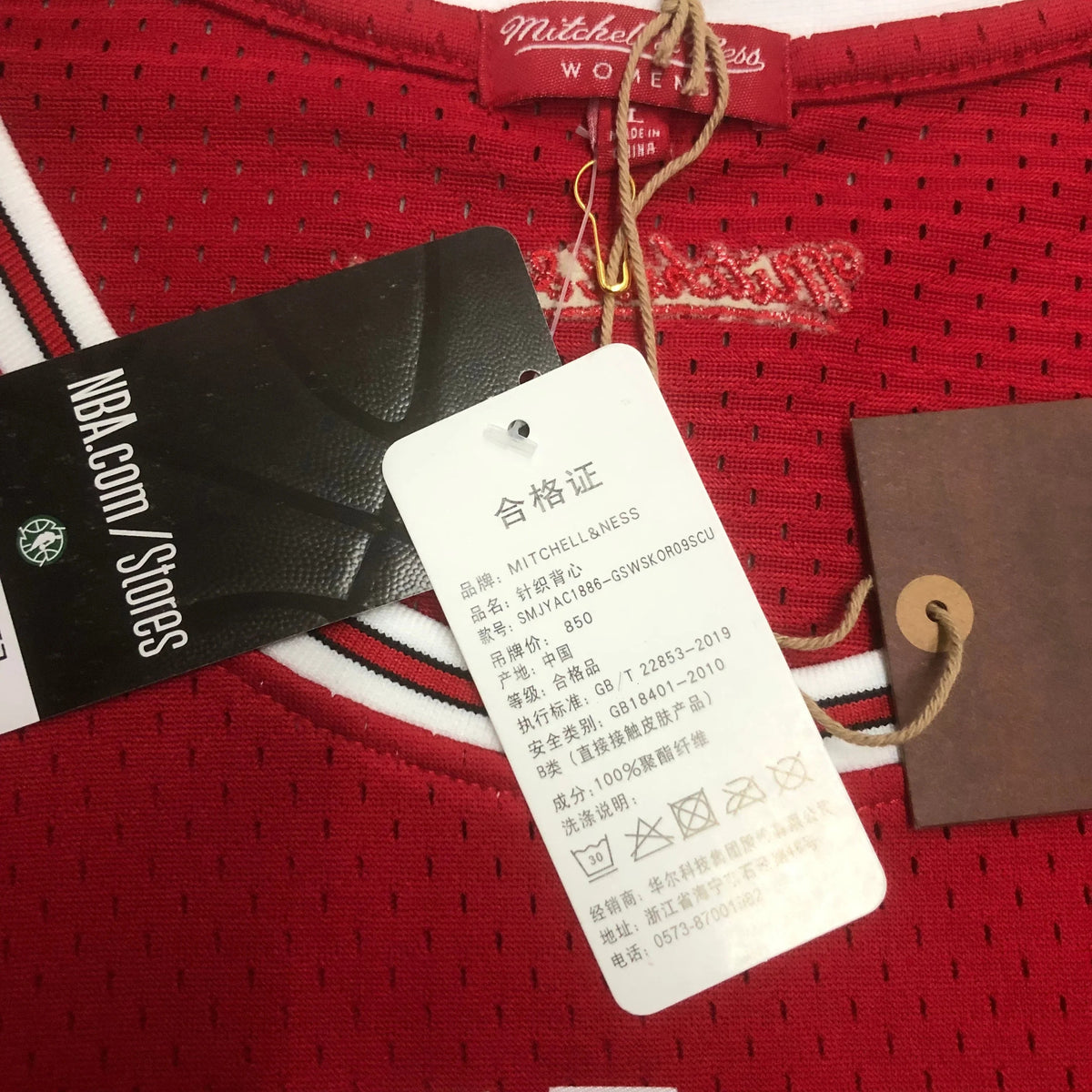 Jersey Cropped Pippen Chicago Bulls Mitchell & Ness Hardwood Classics