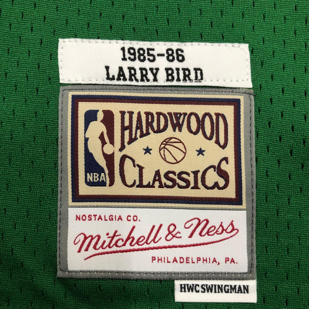 Jersey Swingman Boston Celtics Mitchell & Ness Hardwood Classics 1985/86