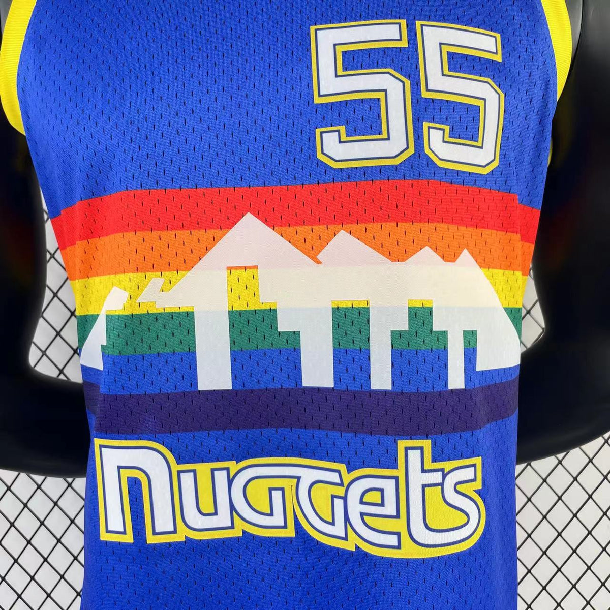 Jersey Swingman Denver Nuggets Mitchell & Ness Hardwood Classics 1991/92 Blue