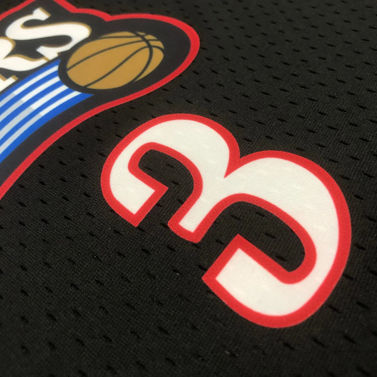 Jersey Cropped Allen Iverson Philladelphia 76ers Mitchell & Ness Hardwood Classics