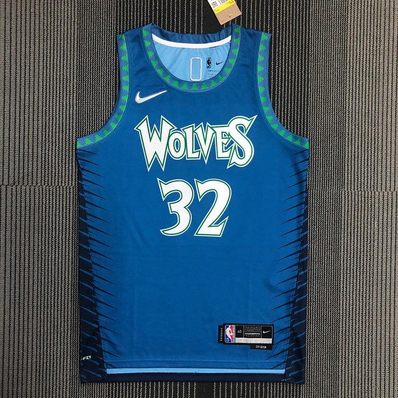 Jersey Minnesota Timberwolves City Edition Diamond 75th