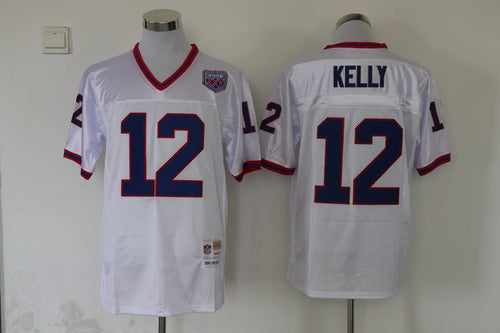 Jersey Buffalo Bills Mitchell & Ness Throwback White