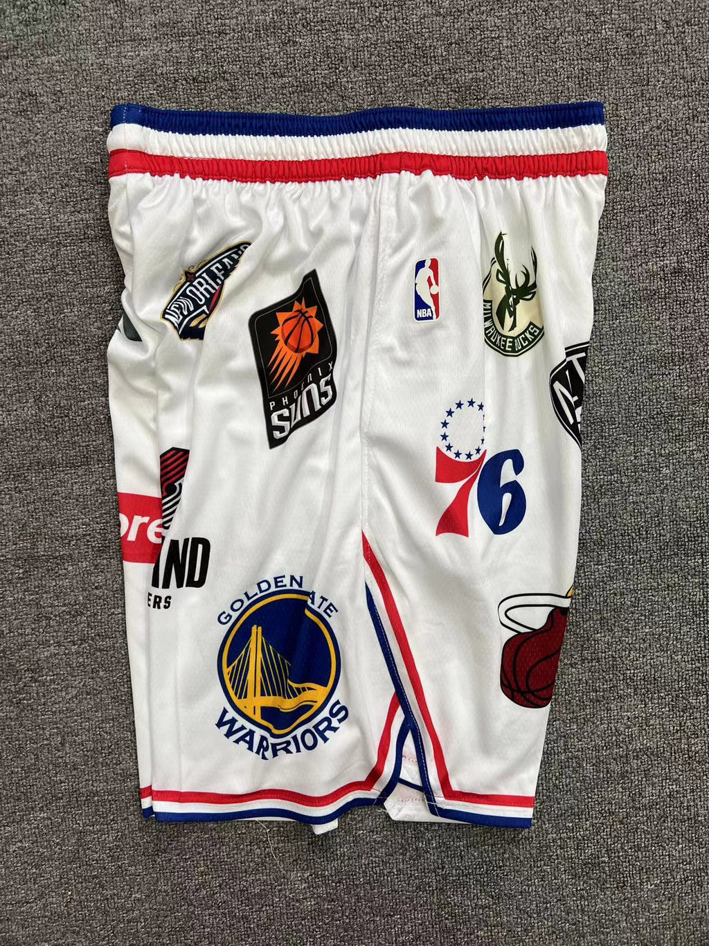 Shorts Supreme x NBA White