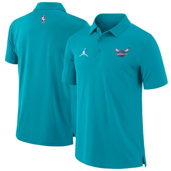 Jersey Polo Nike Charlotte Hornets - Blue