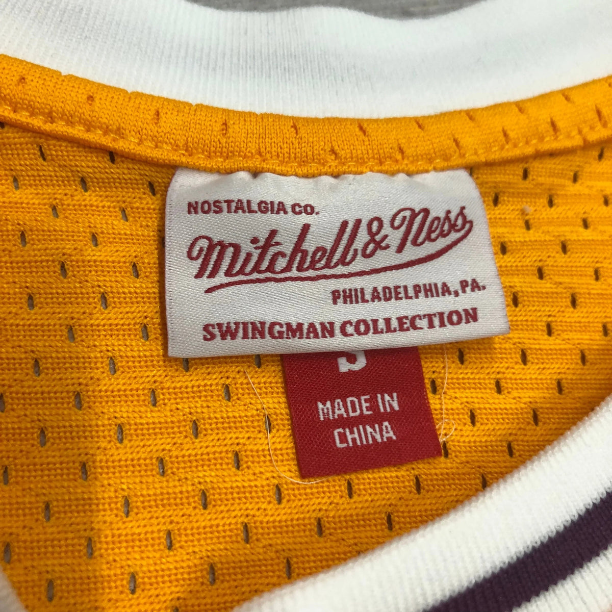 Jersey Swingman Los Angeles Lakers Mitchell & Ness Hardwood Classics 1984/85