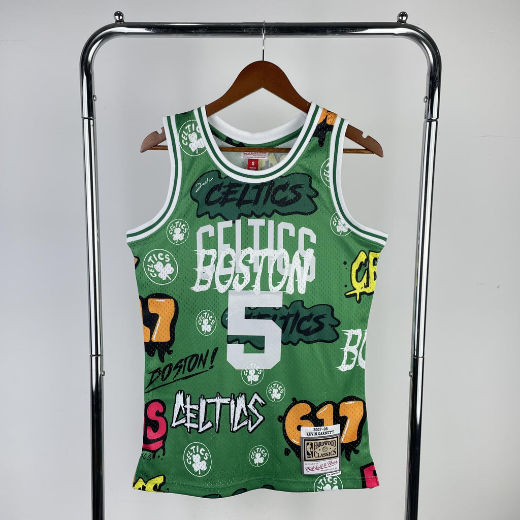 Jersey Swingman Slap Sicker Boston Celtics Mitchell & Ness 1985/86