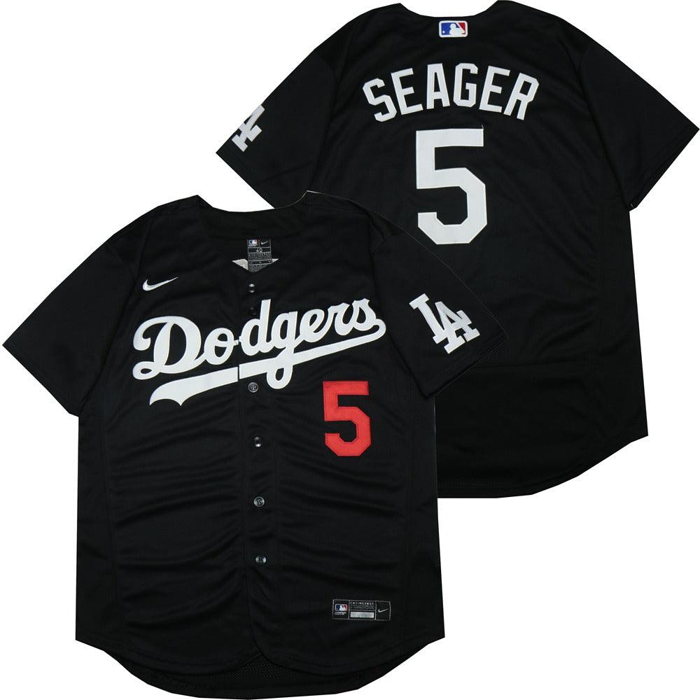 MLB Los Angeles Dodgers Jersey Black Authentic