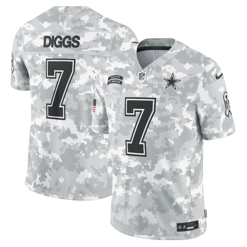 Jersey NFL Dallas Cowboys Salute To Service Vapor Limited 2024