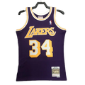 Jersey Swingman Los Angeles Lakers Mitchell & Ness Purple Hardwood Classics 1996/97
