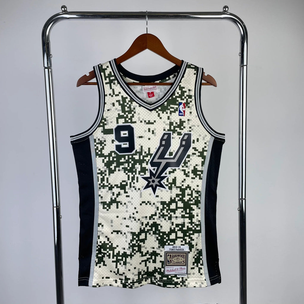 Jersey Swingman San Antonio Spurs Mitchell & Ness Hardwood Classics 2013/14