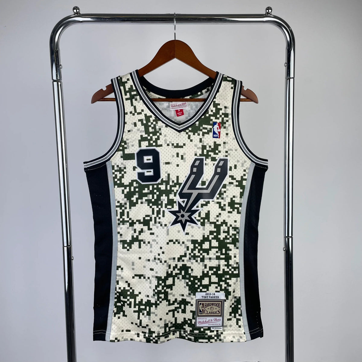 Jersey Swingman San Antonio Spurs Mitchell & Ness Hardwood Classics 2013/14