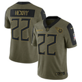 NFL Tennessee Titans Vapor Limited Jersey Salute To Service 2021