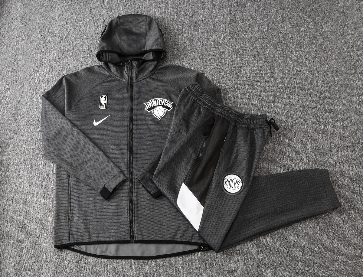 Set Nike NBA Therma Flex New York Knicks Black Training