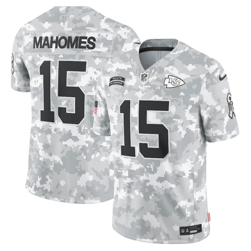NFL Kansas City Chiefs Vapor F.U.S.E. Limited Jersey Salute To Service 2024