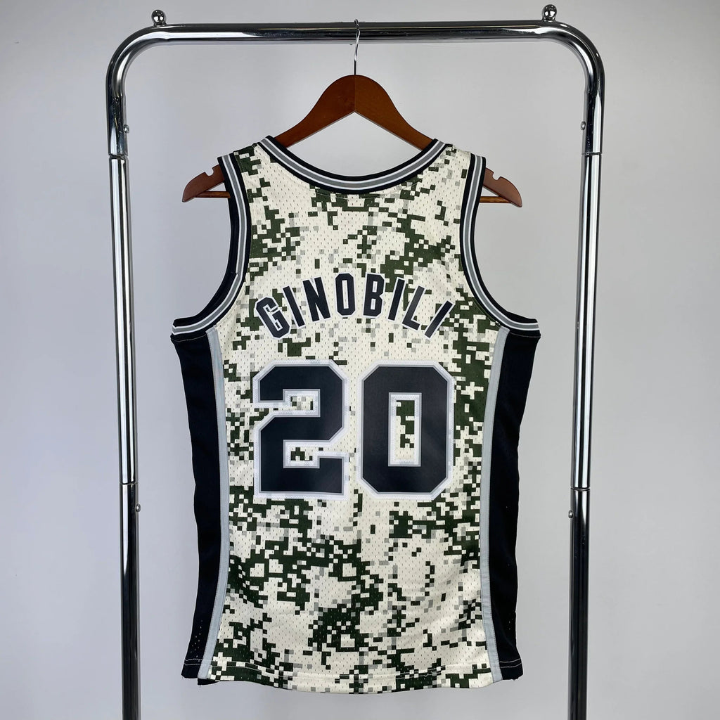 Jersey Swingman San Antonio Spurs Mitchell & Ness Hardwood Classics 2013/14
