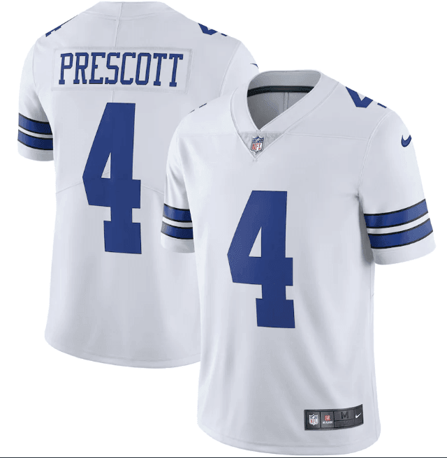 NFL Dallas Cowboys Vapor Limited Jersey White