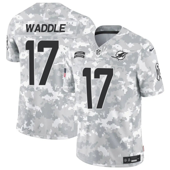 Jersey NFL Miami Dolphins Vapor F.U.S.E. Limited Salute To Service 2024