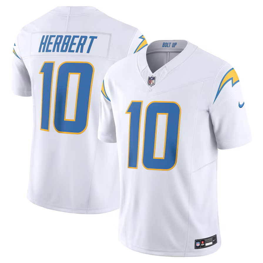 NFL Los Angeles Chargers Vapor F.U.S.E. Limited Jersey White