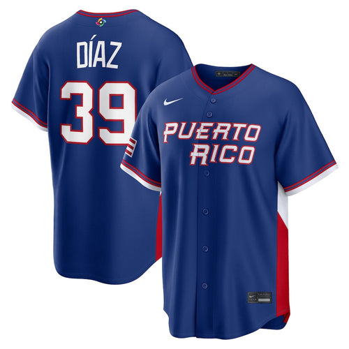 Jersey Beisebol Porto Rico WBC 2026 Blue