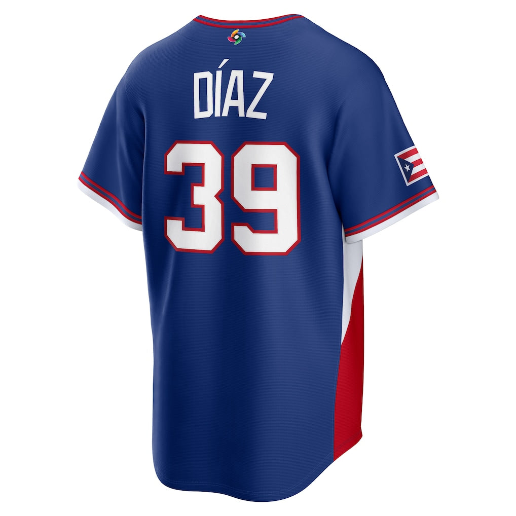 Jersey Beisebol Porto Rico WBC 2026 Blue