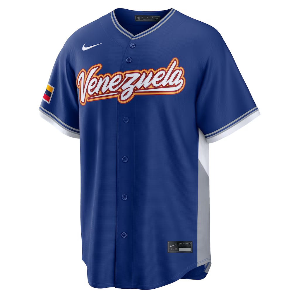 Jersey Beisebol Venezuela WBC 2026 Blue