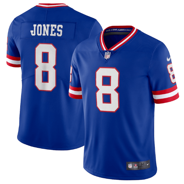 NFL New York Giants Vapor Limited Jersey Blue Red