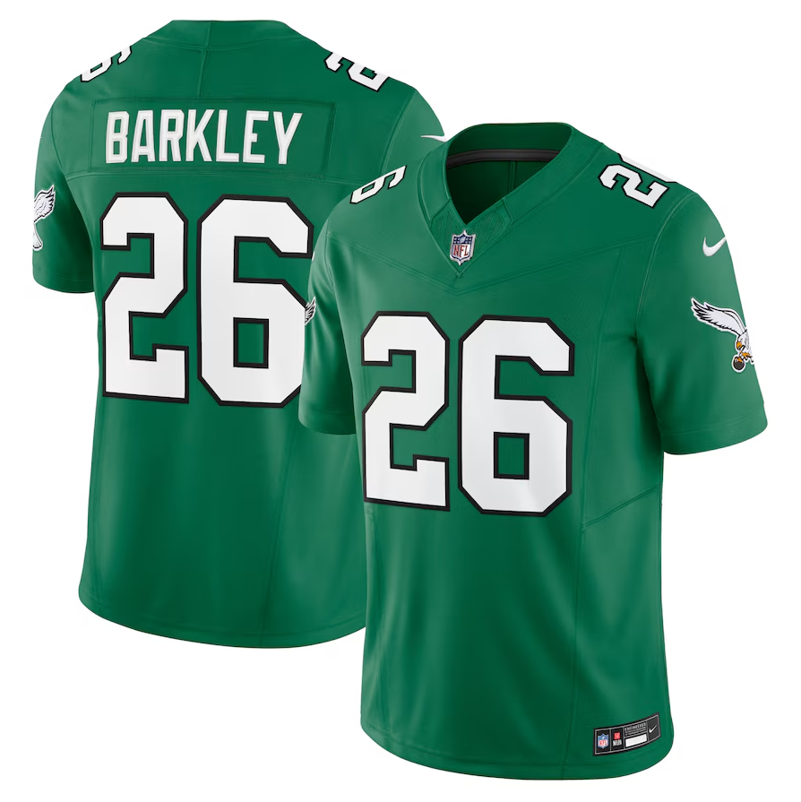 NFL Philadelphia Eagles Vapor F.U.S.E. Limited Jersey KellyGreen