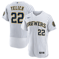 Jersey Milwaukee Brewers White Authentic
