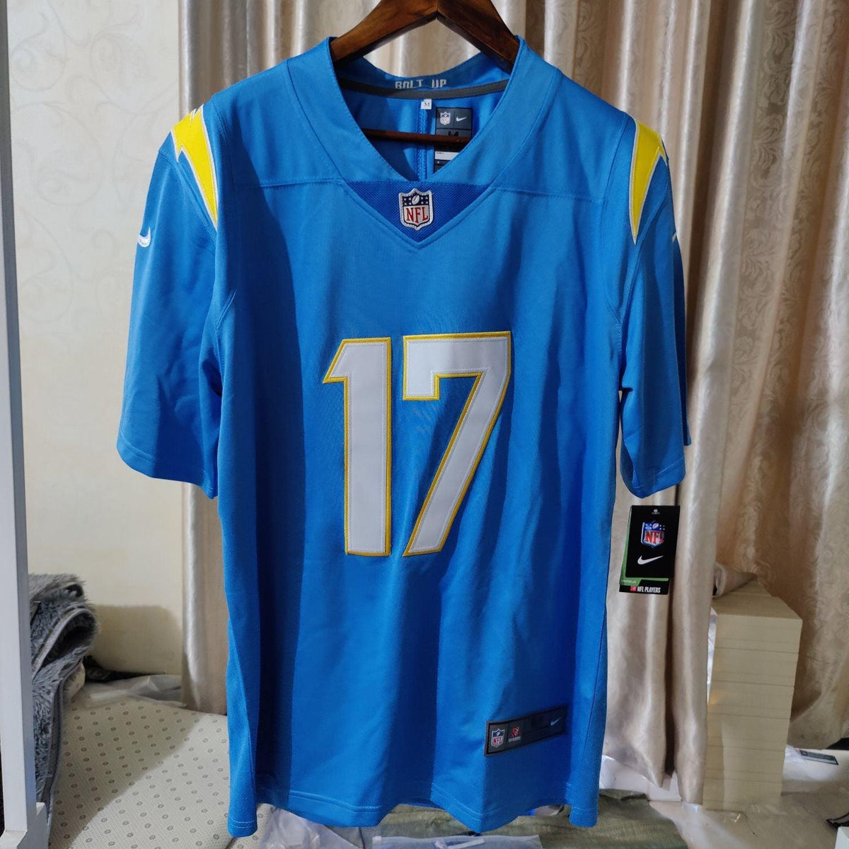 NFL Los Angeles Chargers Vapor Limited Jersey Blue Claro