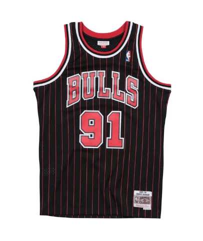 Jersey Swingman Chicago Bulls Mitchell & Ness Hardwood Classics 1995/96 Black/Red