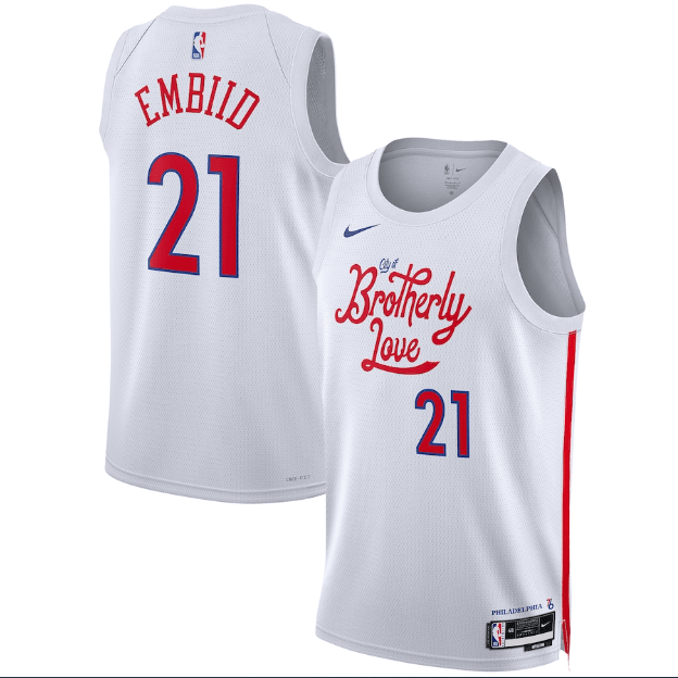 Jersey Philadelphia 76ers City Edition 22/23