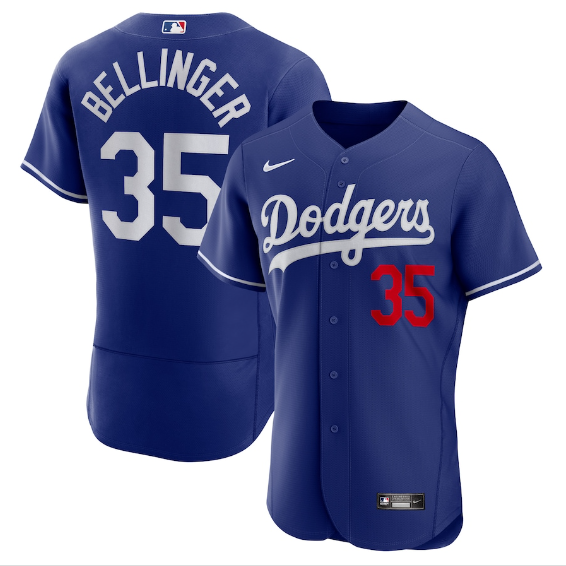 MLB Los Angeles Dodgers Jersey Blue Authentic