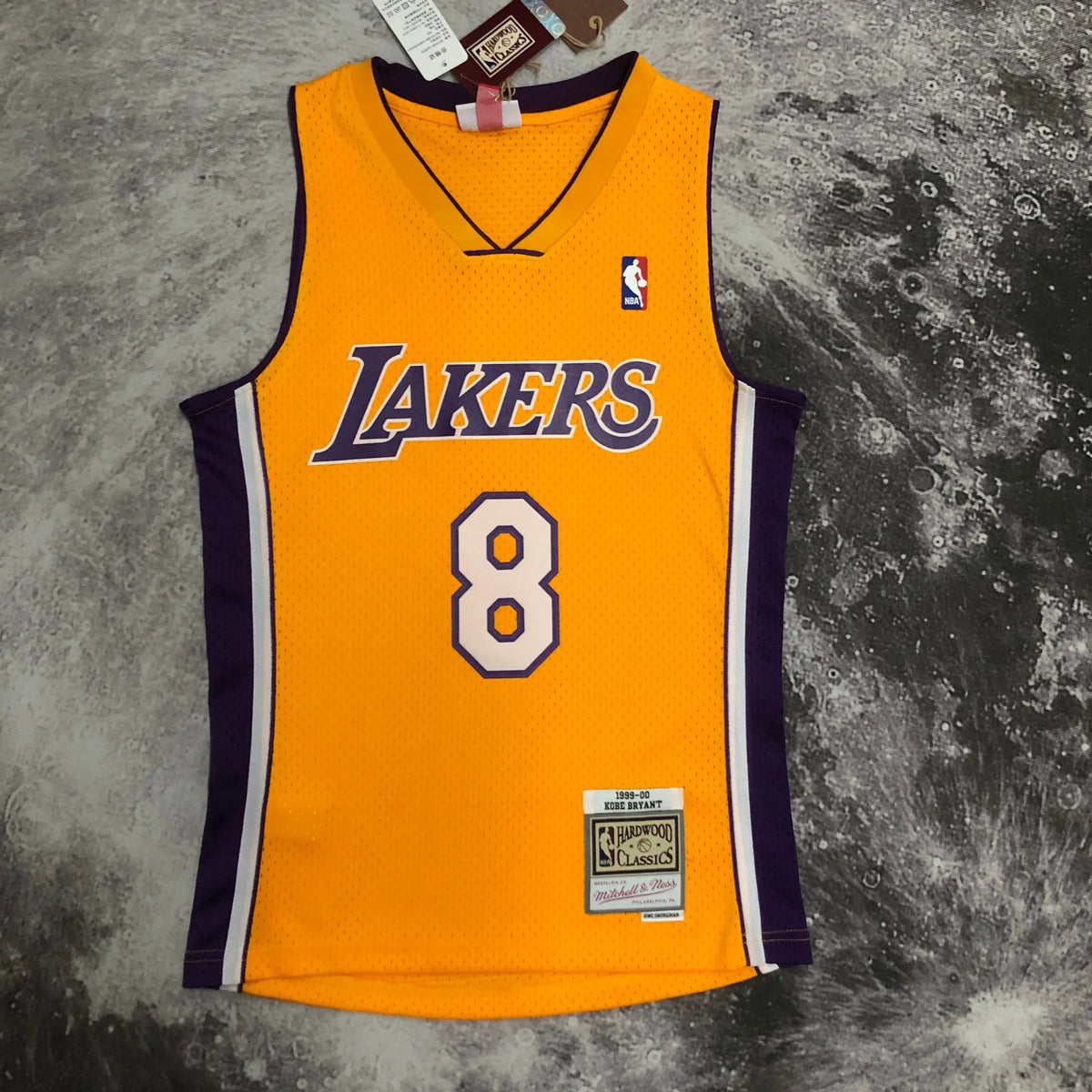 Jersey Swingman Los Angeles Lakers Mitchell & Ness Yellow Hardwood Classics 1999/00