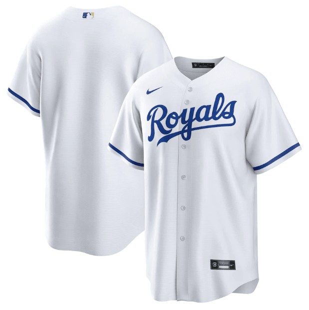 Jersey Kansas City Royals White Fan Silkada