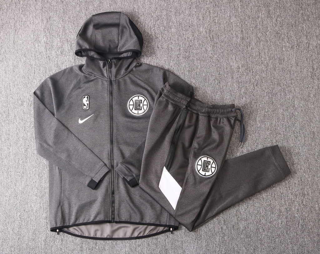 Set Nike NBA Therma Flex Los Angeles Clippers Black Training