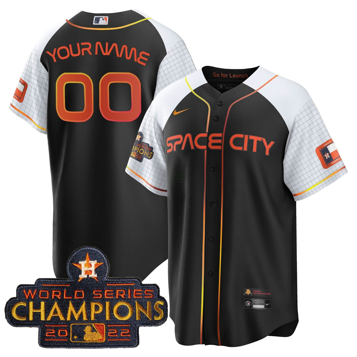 MLB 2023 Space City Champions Alternate Cool Jersey
