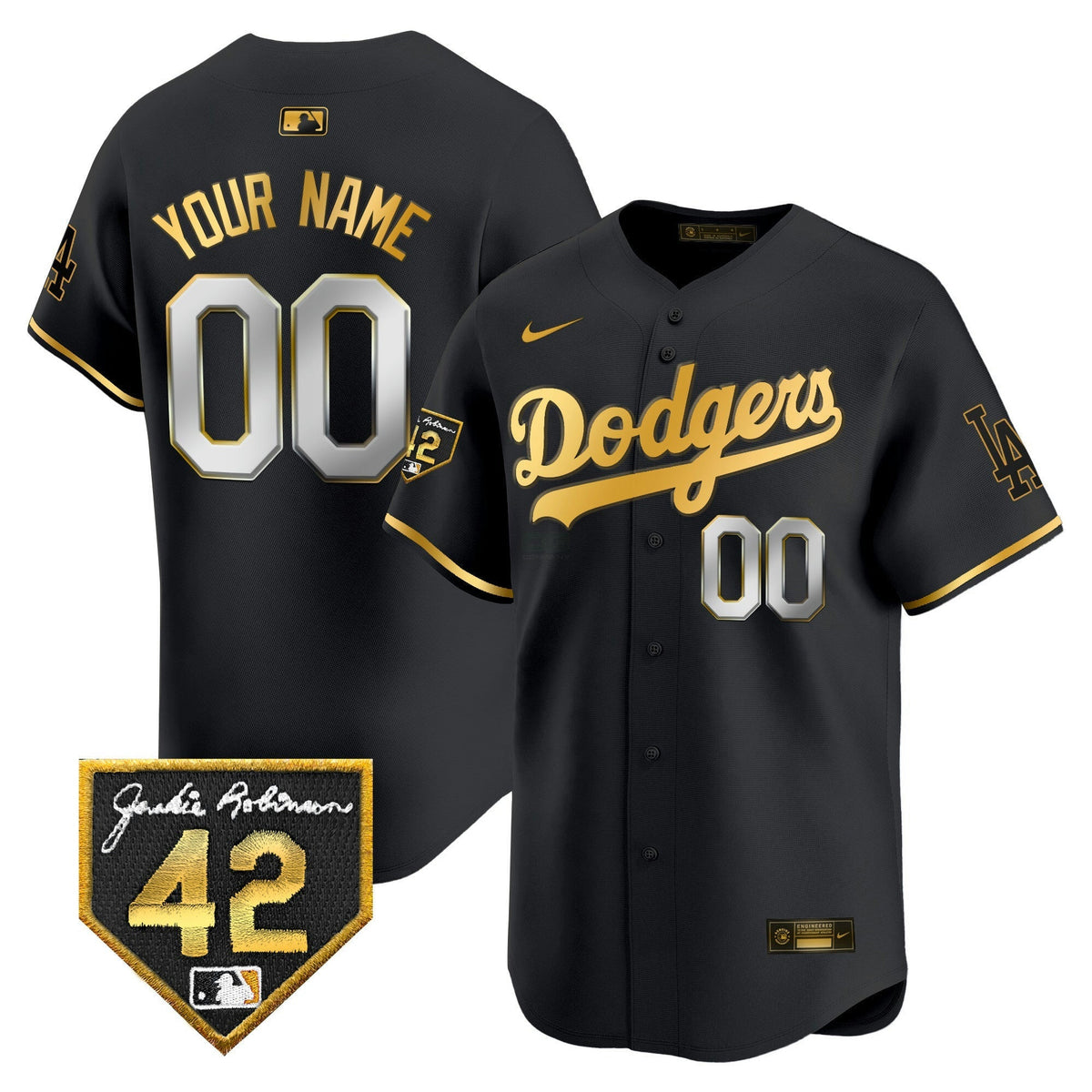 MLB 2024 Jackie Robinson Patch Vapor Premier Limited Jersey