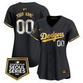 MLB Los Angeles Dodgers 2024 World Tour Seoul Series Patch Vapor Premier Limited Jersey