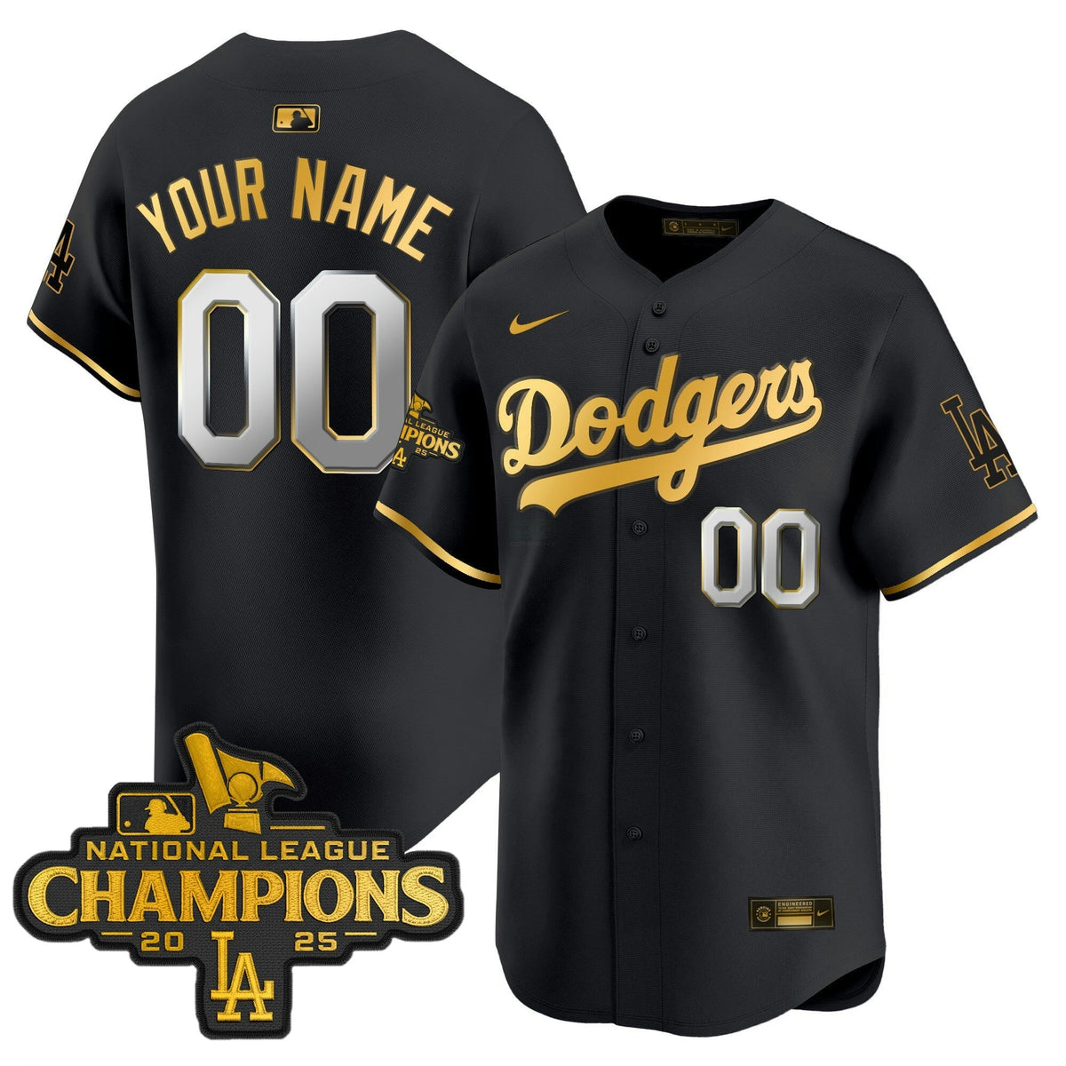 MLB 2025 National League Champions Vapor Premier Limited Jersey